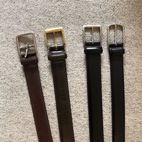 4 Coach Leather Belts - Picture 1 of 8